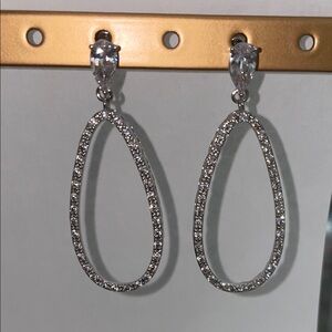 Elegant Silver Drop Earrings